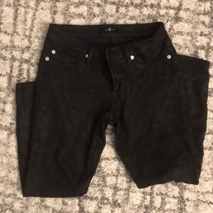 7 Seven for all Mankind Leggings Black Size 25